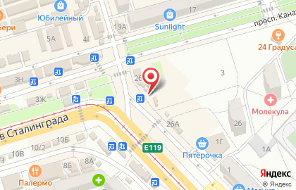 Киоск быстрого питания Пит-стоп в Красноармейском районе на карте