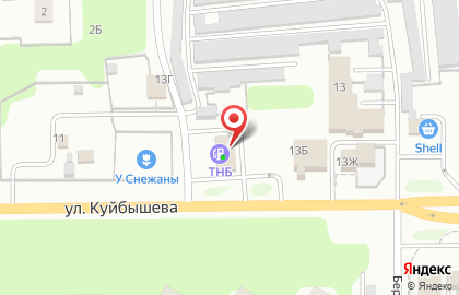 Автомойка ТНБ на улице Куйбышева в Новомосковске на карте