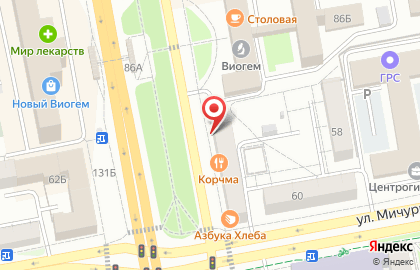 Магазин Красное & Белое в Белгороде на карте