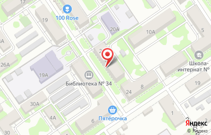 Магазин Пивная в Молодёжном переулке на карте