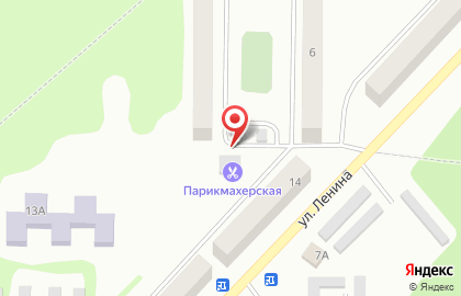 Магазин продовольственных товаров Любимый на карте