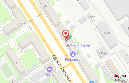 Магазин автозапчастей Дизель в Железнодорожном районе на карте