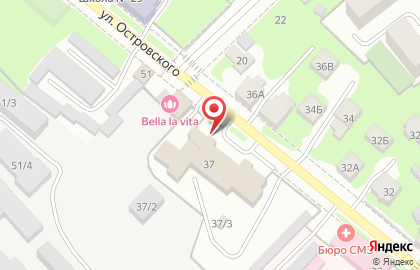 Многопрофильная фирма Спецстроймонтаж на улице Островского на карте