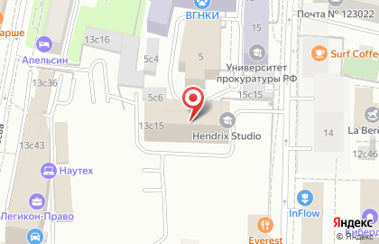 Агентство Недвижимости Акеан групп на 2-й Звенигородской улице на карте