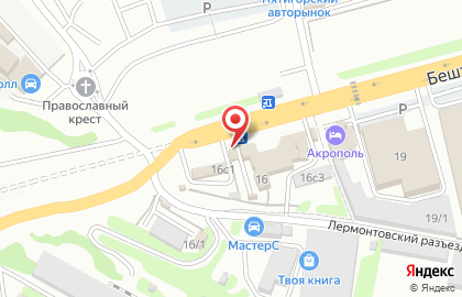 Сак`с в Пятигорске на карте