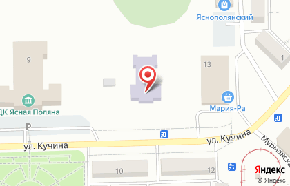 Прокопьевский электромашиностроительный техникум на улице Кучина на карте