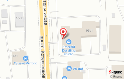 Страховая компания Страховой Эксперт на проспекте Котельникова на карте