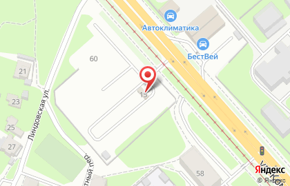 Шиномонтажная мастерская 5 Колесо в Московском районе на карте