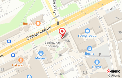 Магазин Роспечать в Правобережном округе на карте