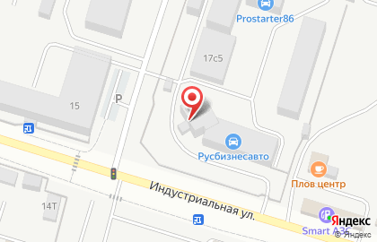 Центр озеленения озеленения на Индустриальной улице на карте