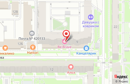 Магазин периодических изданий Daily на улице Академика Лаврентьева на карте