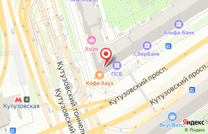 Кофе Хауз на Киевской (пр-кт Кутузовский) на карте