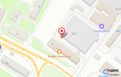 ООО Русклимат-Новосибирск на улице Смирнова на карте