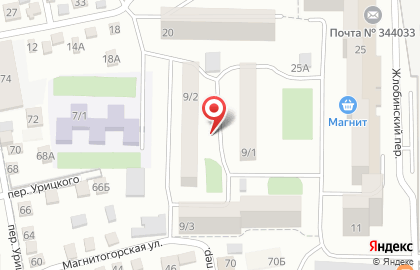 Киоск по продаже кондитерских изделий на Магнитогорской улице на карте