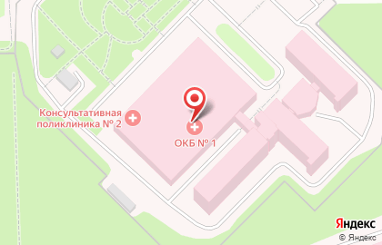 Областная клиническая больница №1 на карте