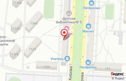 Отделение службы доставки Boxberry в Кировском районе на карте