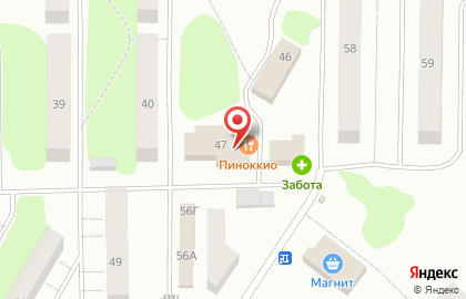 Пиццерия Пиноккио в Переславль-Залесском на карте