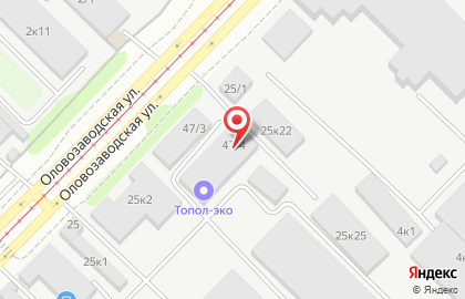 Мастерская по установке тахографов Скайтрек на Оловозаводской улице на карте