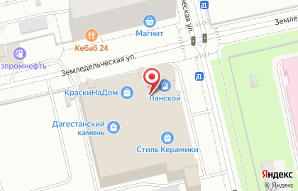Магазин шведских обоев, тканей и светотехники Интерьер+ на Студенческой улице на карте