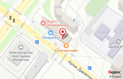 Терминал онлайн-страхования kupipolis24.ru в Октябрьском районе на карте