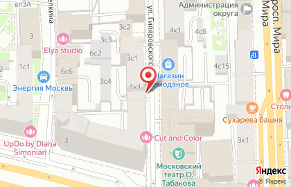 Салон красоты Maija на метро Сухаревская на карте
