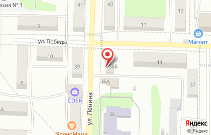 Продуктовый магазин Лазаревская лавка на улице Ленина на карте