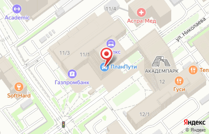 Международная школа программирования Kiberone на улице Николаева на карте