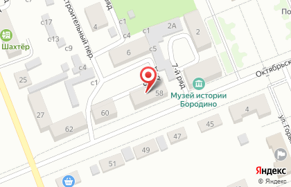Магазин разливного пива Пивной причал на Октябрьской улице на карте