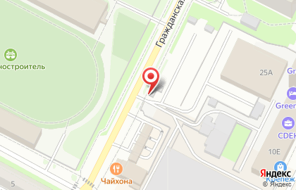 Автостоянка в Пскове на карте