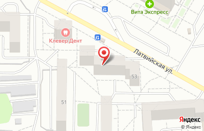 Союз, ТСЖ на Латвийской улице на карте