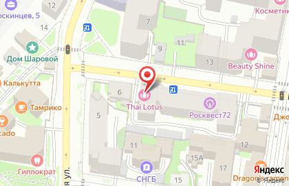 Студия тайского SPA Thai Lotus на Комсомольской на карте