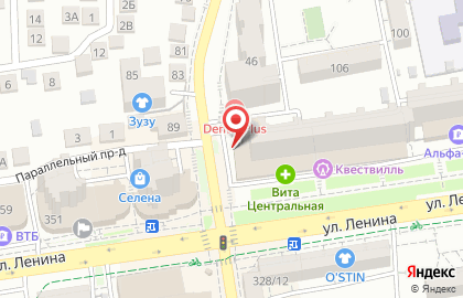 Клинико-диагностическая лаборатория KDLmed на улице Ленина на карте