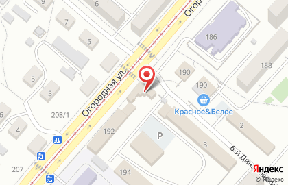 Магазин отделочно-строительных материалов Коллекция на Огородной улице на карте