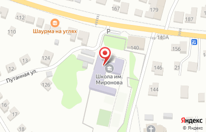 Хрущёвская средняя общеобразовательная школа им. А.И. Миронова на карте