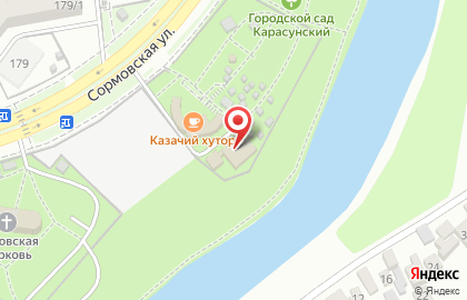 Пункт проката веломобилей на Сормовской улице на карте