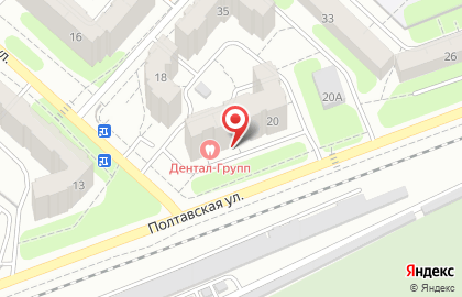 Магазин автозапчастей Твоёavto на Полтавской улице на карте