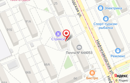 Магазин товаров для дачи Кладовая дачника на Нефтезаводской улице на карте