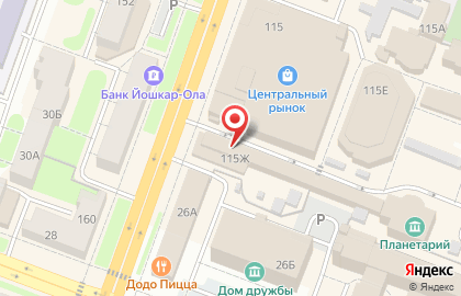 Магазин семян в Йошкар-Оле на карте