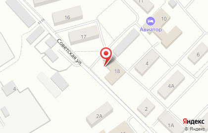 Продовольственный магазин Копеечка на Советской улице на карте
