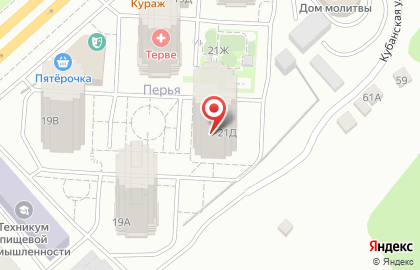Учебный центр Купол в Красноярске на карте