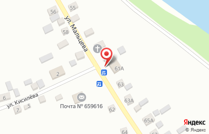 С. Катунское Сельский клуб на карте