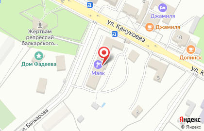 Гостиница Джамиля на карте
