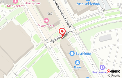 Салон мебели Geniuspark на Комендантском проспекте на карте