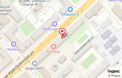 Магазин товаров и материалов для салонов красоты Nail shop Volgograd на карте