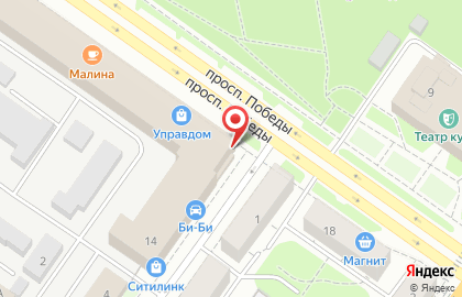 Магазин косметики Индустрия красоты на проспекте Победы на карте