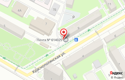 Банкомат Почта Банк в Перми на карте