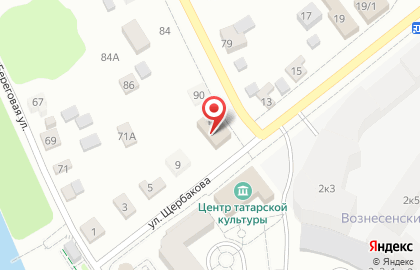 Библиотека истории города на карте