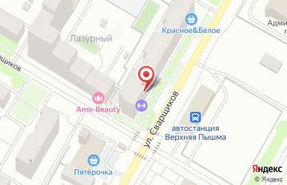 Магазин Дубки на улице Сварщиков на карте