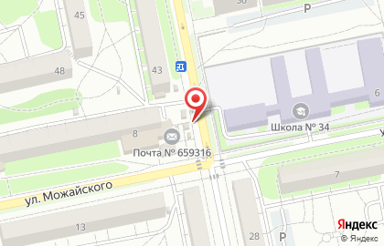 Магазин мяса в Барнауле на карте