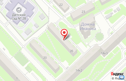 Компания AQUATIC INTERIORS на улице Василия Иванова на карте
